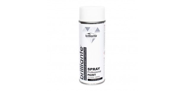 Vopsea Spray Alb Clasic Mat, Ral 9003, 400 ml, Brilliante