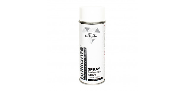 Vopsea Spray Alb Pur Lucios, Ral 9010, 400 ml, Brilliante