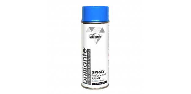 Vopsea Spray Albastru Azur, Ral 5015, 400 ml, Brilliante