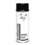 Vopsea Spray Negru Lucios, Ral 9005, 400 ml, Brilliante