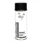 Vopsea Spray Negru Grafit Mat, Ral 9011, 400 ml, Brilliante