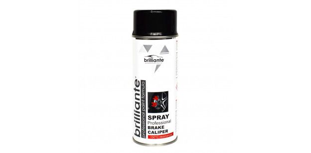 Vopsea Spray Negru Rezistenta La Temperatura Etrier Frana 400 ml, Brilliante