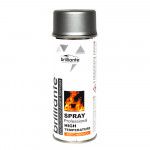 Vopsea Spray Temperaturi Inalte, Argintiu, 400 ml, Brilliante