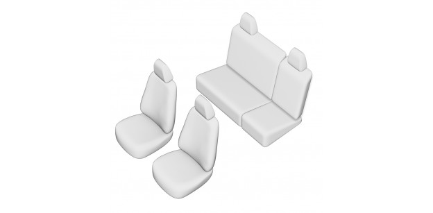 Set Huse Scaun Skoda Fabia 2008-2014, Bancheta Fractionata