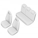 Set Huse Scaun Suzuki Vitara 2015-, Bancheta Fractionata, Tetiere Spate Forma L