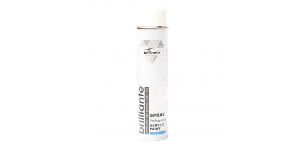 Vopsea Spray Acrilica Alb Clasic Lucios, Ral 9003, 600 ml, Brilliante