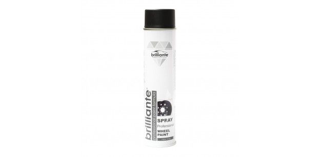 Vopsea Spray Pentru Jante Negru Mat 600 ml Brilliante