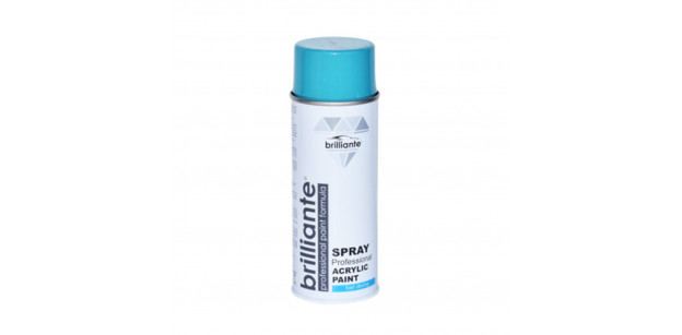 Vopsea Spray Albastru Turcoaz, Ral 5018, 400 ml, Brilliante