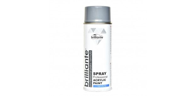 Vopsea Spray Gri Argintiu, Ral 7001, 400 ml, Brilliante