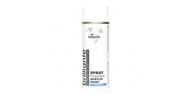 Vopsea Spray Alb Pur Mat, Ral 9010, 400 ml, Brilliante