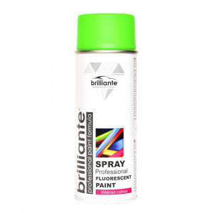 Vopsea Spray Fluorescenta Verde 400 ml, Brilliante