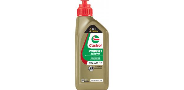 Ulei CASTROL Power 1 Scooter 4T 5W-40 Sintetic 1L – JASO MB pentru Scutere CVT