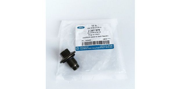 Surub Golire Baie Ulei cu Garnitura Ford Original M14x1.5 – Fiesta, Focus, Mondeo, Transit – 2261879