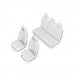 Set Huse Scaun Volkswagen Caddy 2004-2011, Bancheta Fractionata