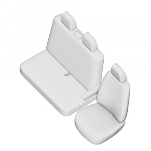 Set Huse Scaun Volkswagen Transpoter T4 Van 1992-2003, 2+1