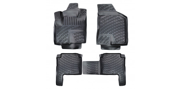 Set Covorase Auto Cauciuc Umbrella Pentru Hyundai Santa Fe Ii 2006-2012