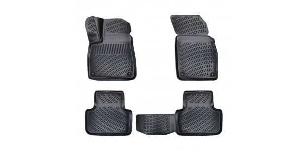 Set Covorase Auto Cauciuc Umbrella Pentru Audi Q7 II (Typ 4M) 2015-