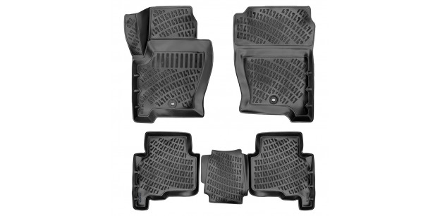 Set Covorase Auto Cauciuc Umbrella Pentru Land Rover Discovery II (L319) 2004-2009