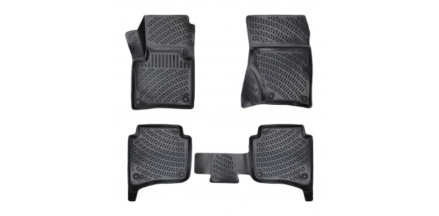 Set Covorase Auto Cauciuc Umbrella Pentru Volkswagen Touareg II 2010-2018