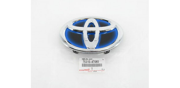 Emblema Fata Toyota Hybrid Original 7531047060