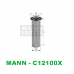Filtru Aer Secundar Mann-Filter C 12 100 x - Renault Trucks, Fiat, Fiat-Agri
