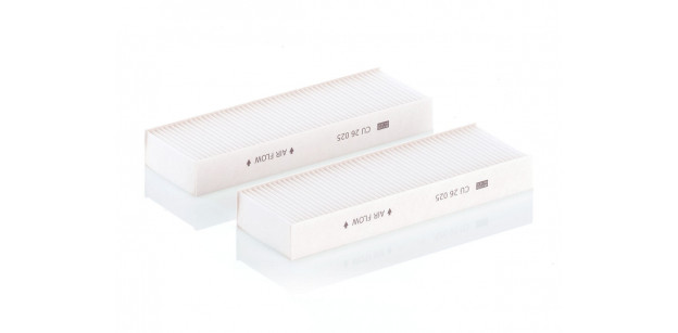 Filtru Polen Mann-Filter CU26025-2 – Citroen DS3, Opel, Peugeot 208 Filtru Polen Mann-Filter CU26025-2 – Citroen DS3, Opel, Peugeot 208