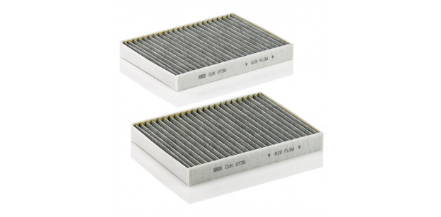 Filtru Habitaclu cu Carbon Activ Mann-Filter CUK 2736-2 - BMW, Bentley