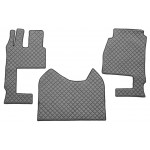 Set Covorase Piele Ecologica Camion Mercedes Actros MP4, MP5 2013- Gri