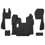 Set Covorase Piele Ecologica Camion Scania Seria L,P,G,R,S 2016-, P,G,R,T 2010- , Negru