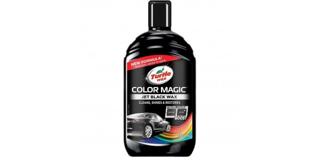 Pasta Polish Auto 3 in 1 Turtle Wax Color Magic Jet Black Wax 500 ml