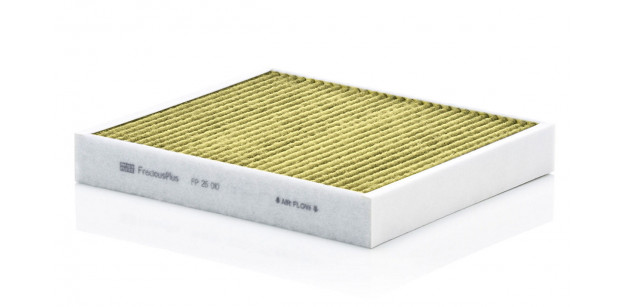 Filtru Polen Antibacterian FreciousPlus Mann-Filter FP26010 – Seat Cordoba/Ibiza/Toledo, Skoda Fabia/Rapid/Roomster, Audi A1/A2