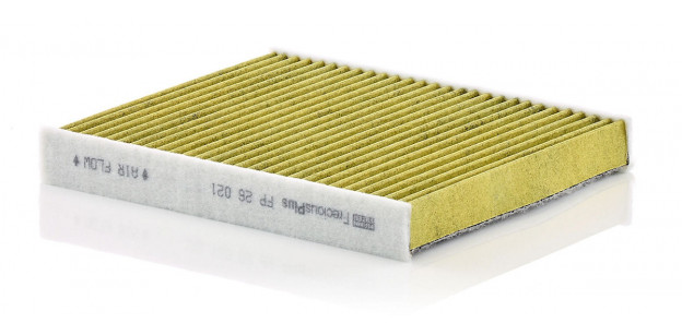 Filtru Polen Antibacterian FreciousPlus Mann-Filter FP26021 – Skoda Fabia/Kamiq/Scala, VW Polo/T-Cross/Taigo, Seat Arona/Ibiza