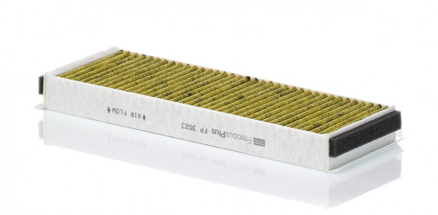 Filtru Polen Antibacterian FreciousPlus Mann-Filter FP3023-2 – Audi A6/R8, Lamborghini Gallardo, VW XL1