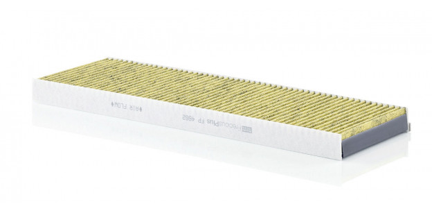 Filtru Polen Antibacterian FreciousPlus Mann-Filter FP4662 – Volvo 7300/7700/7900, MAN EL/EM/Lion´s, Scania Citywide/Irizar/K