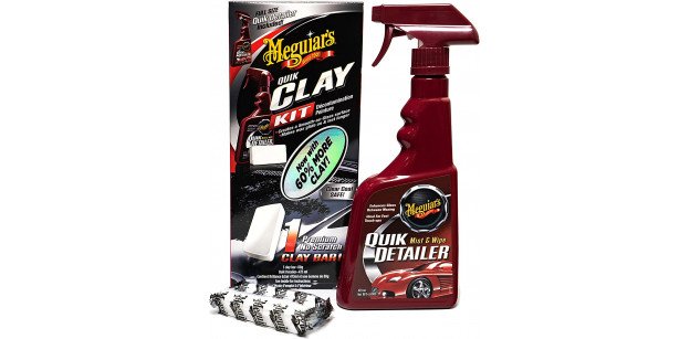 Kit Argila Decontaminare Meguiar's Quik Clay Starter Kit