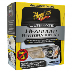 Kit Polish Faruri Meguiar's Ultimate Headlight Restoration