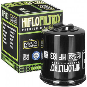 Filtru Ulei HIFLOFILTRO HF183 pentru Scutere Piaggio, Vespa, Aprilia 125-300cc