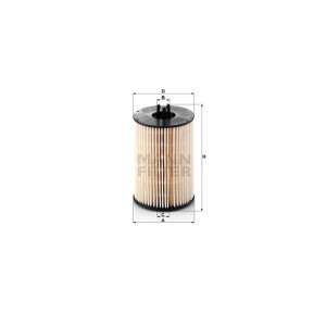 Filtru Combustibil Motorina Mann-Filter PU 821 x-2 - VW Group