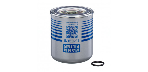 Cartus Uscator Aer Mann-Filter TB 1394/8 x - Mercedes-Benz, Haldex, Knorr-Bremse Cartus Uscator Aer Mann-Filter TB 1394/8 x - Mercedes-Benz, Haldex, Knorr-Bremse
