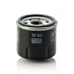 Filtru Ulei Motor Mann-Filter W66 – Renault Clio/Kangoo/Logan, Dacia Logan/Sandero, Nissan Kubistar