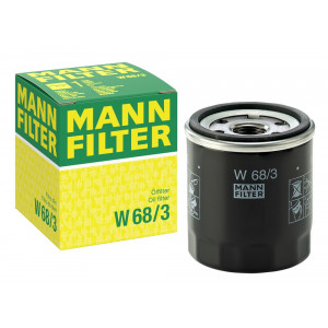 Filtru Ulei Motor Mann-Filter W68/3 – Toyota Altezza/Auris/Avensis, Geely CK/MR, Peugeot 107/108
