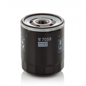 Filtru Ulei Motor Mann-Filter W7058 – Peugeot 106/108/2008, Citroën Berlingo/C-Elysee/C1, Opel Astra/Combo/Corsa