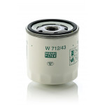 Filtru Ulei Motor Mann-Filter W712/43 – Ford Escort/Fiesta/KA, Skoda 105,120/130/Favorit, Austin Maestro/Montego