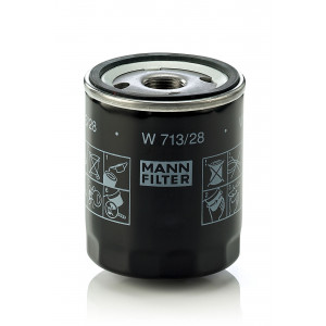 Filtru Ulei Motor Mann-Filter W713/28 – Rover 100/200/25, MG Maestro/MGF/Montego, Austin Ambassador/Maestro/Montego