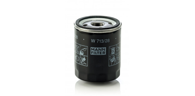 Filtru Ulei Motor Mann-Filter W713/28 – Rover 100/200/25, MG Maestro/MGF/Montego, Austin Ambassador/Maestro/Montego
