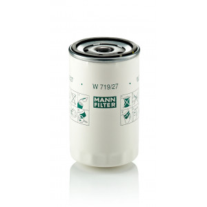 Filtru Ulei Motor Mann-Filter W719/27 – Ford Cougar/Escort/Fiesta, Ford USA Mustang/Taurus/Windstar, Jeep Cherokee/Commander/Grand Cherokee