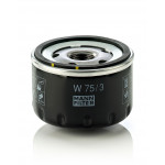 Filtru Ulei Motor Mann-Filter W75/3 – Renault 11/18/19, Nissan Almera/Bluebird/Interstar, Dacia Dokker/Duster/Lodgy