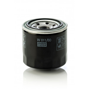 Filtru Ulei Motor Mann-Filter W811/80 – Hyundai Accent/Bayon/Coupe, Kia Besta/Carens/Carnival, Mitsubishi 3000/Colt/Cordia