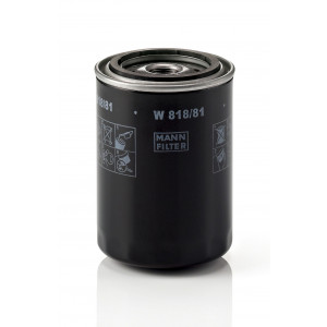 Filtru Ulei Motor Mann-Filter W818/81 – Toyota Celica/Corolla/Corona, Daihatsu Rocky, Nissan Datsun