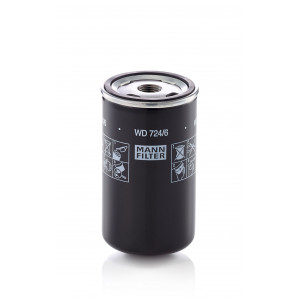 Filtru Hidraulic Mann-Filter WD 724/6 - Mercedes-Benz, Renault Trucks, Case